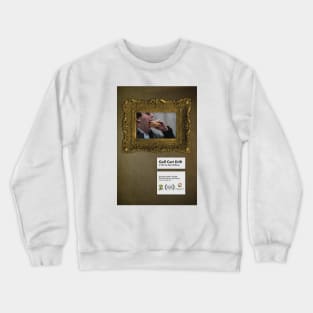 "Golf Cart Drift" by Kyle Ahlberg (Bacon Academy) Crewneck Sweatshirt